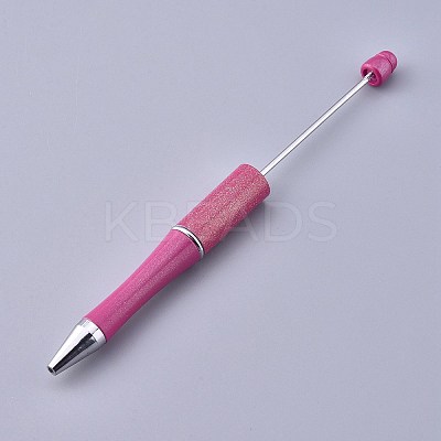 Plastic Beadable Pens AJEW-L082-A01-1