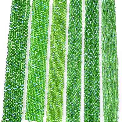 Electroplate Glass Beads Strands EGLA-A044-T4mm-L11-1