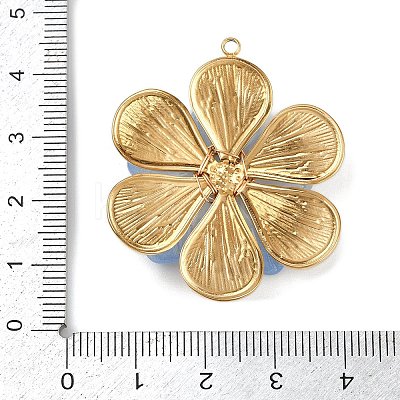 304 Stainless Steel and Acrylic and Plastic Pendants STAS-R170-04G-04-1