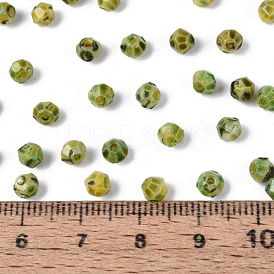 Picasso Glass Seed Beads SEED-N012-04C-1