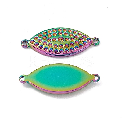 Ion Plating(IP) 304 Stainless Steel Connector Rhinestone Settings STAS-B031-22R-1