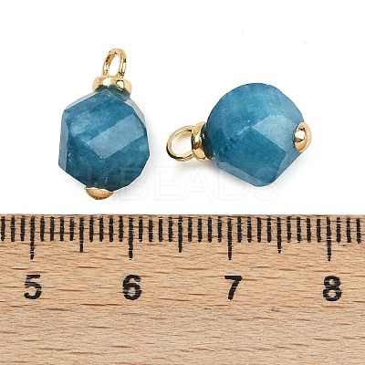 Dyed Natural White Jade Pendants KK-B157-41A-02-1