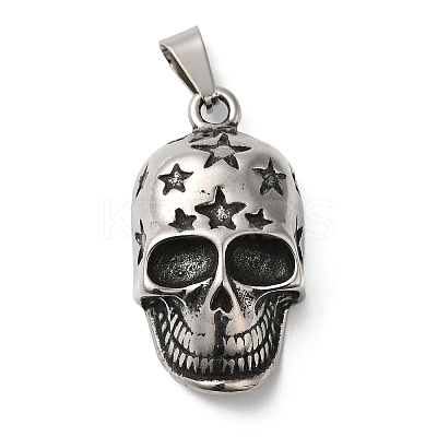 304 Stainless Steel Pendants LS-STAS-Z045-03A-AS-1