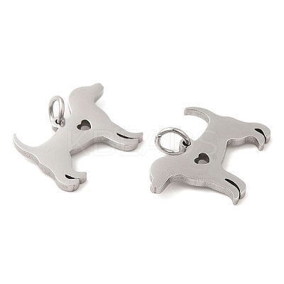 Non-Tarnish 304 Stainless Steel Pendants STAS-Z042-11P-1