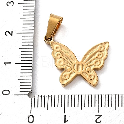 201 Stainless Steel Pendants STAS-U053-16A-G-1