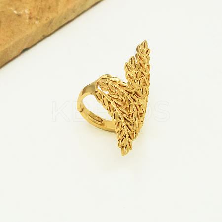 Brass Cuff Open Rings for Women NC6029-1
