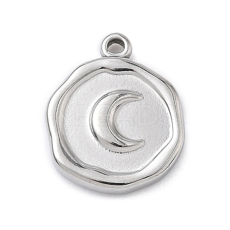 304 Stainless Steel Pendants LS-STAS-K291-12P-01-1