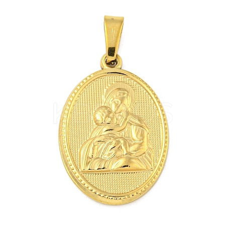 Ion Plating(IP) 304 Stainless Steel Pendants STAS-B071-02B-02G-1