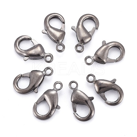 Brass Lobster Claw Clasps KK-902-B-1