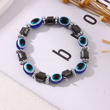 Devil's Eye Bracelet Fatima Palm Bracelet Alloy Eye Men's and Women's Handwear ZU5042-8-1