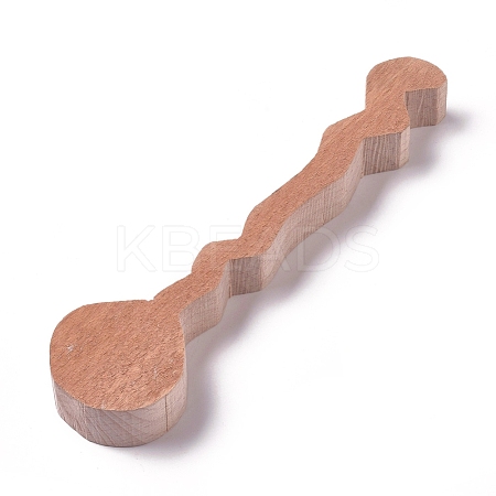 Wood Carving Spoon AJEW-WH0105-74-1