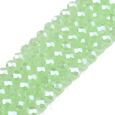 Electroplate Glass Beads Strands EGLA-A044-J4mm-A08-1
