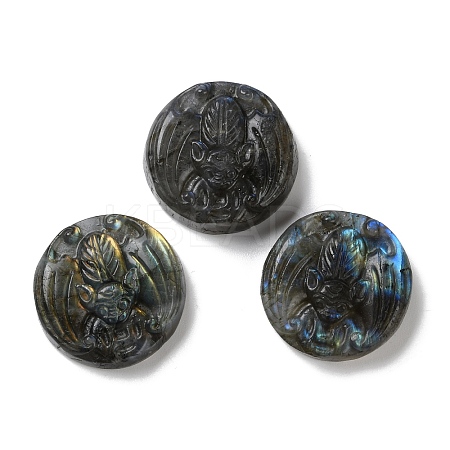 Natural Labradorite Cabochons G-I368-B01-1
