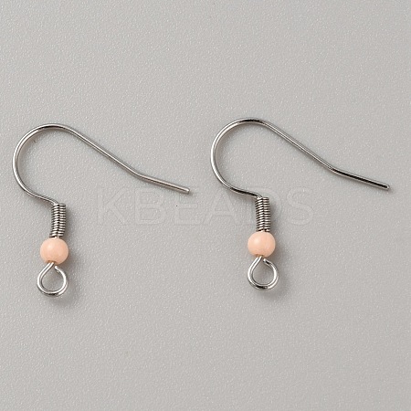 304 Stainless Steel Earring Hooks LS-STAS-WH0027-64P-02-1