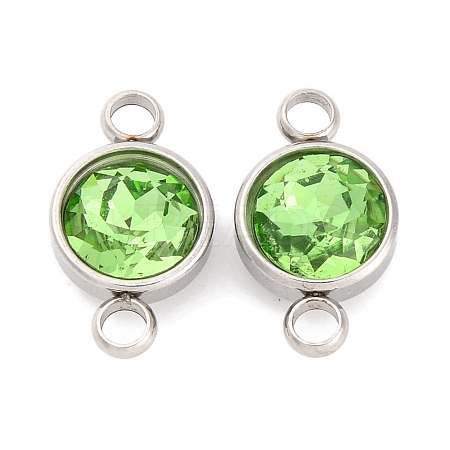 K9 Glass Connector Charms GLAA-G017-P13-1