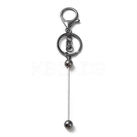 Alloy Bar Beadable Keychain for Jewelry Making DIY Crafts LS-KEYC-A011-01B-1