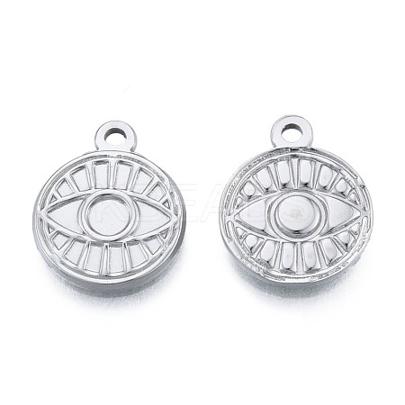 Non-Tarnish 201 Stainless Steel Pendants STAS-N098-217P-1