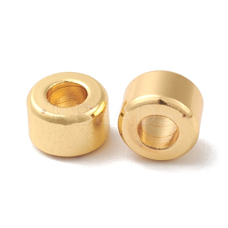 Rack Plating Brass Beads KK-G452-28G-1