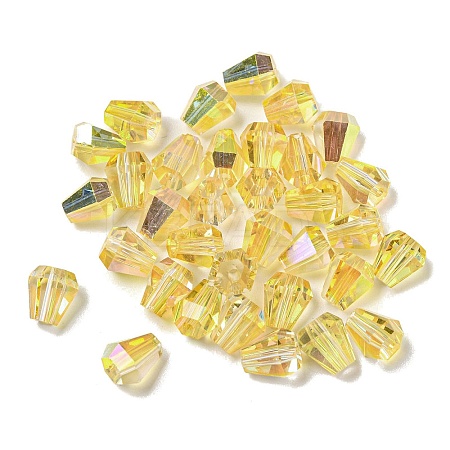 Electroplate Glass Beads EGLA-Z004-03A-1