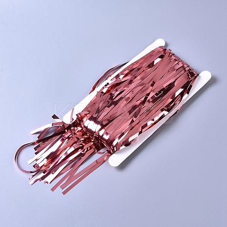 Plastic Fringe Curtains DIY-WH0157-03-1