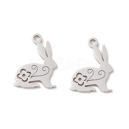 Non-Tarnish 201 Stainless Steel Pendants STAS-D451-16P-1