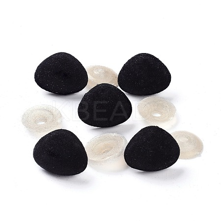 (Defective Closeout Sale)Flocky Plastic Doll Safety Noses LS-DIY-XCP0001-48-1