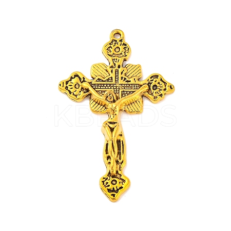 Tibetan Style Alloy Pendants TIBEP-3035-AG-NR-1