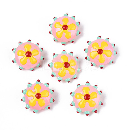 Handmade Lampwork Beads LAMP-T023-25F-1