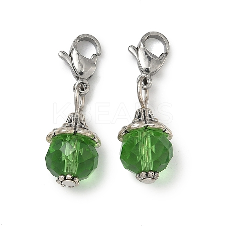 Glass Pendants HJEW-PH01287-14-1