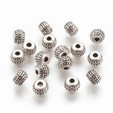 Tibetan Style Alloy Spacer Beads LS-LF0883Y-1