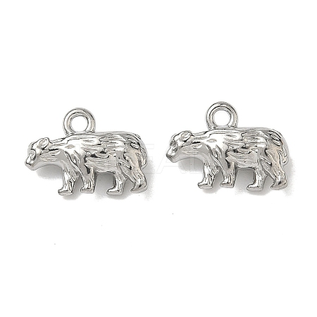 304 Stainless Steel Charms STAS-I367-10P-1