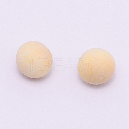 Natural Wooden Round Ball WOOD-T029-01H-1