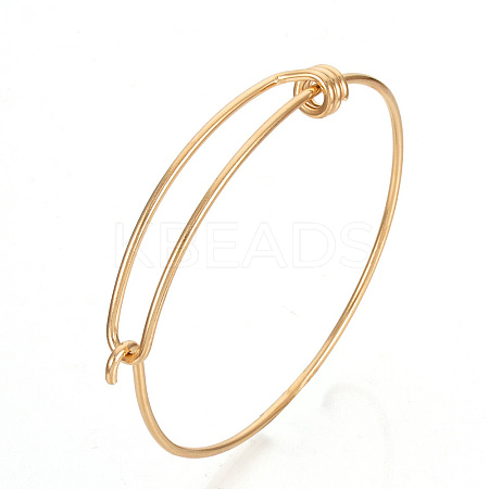 Adjustable 304 Stainless Steel Expandable Bangle Making LS-STAS-S079-03B-1