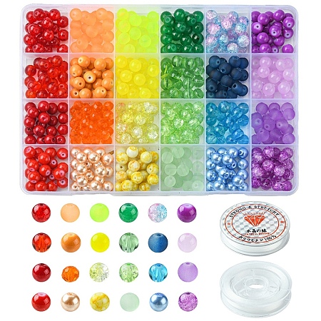 DIY Stretch Bracelet Making Kit DIY-FS0005-73-1