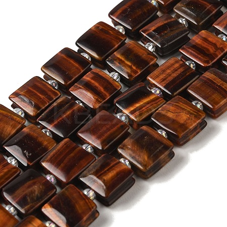 Natural Red Tiger Eye Beads Strands G-L596-A01-A01-1
