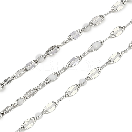 Brass Dapped Chains AJEW-Q153-02P-17-1