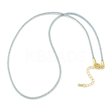 2MM Nylon Braided Cord Necklace Making MAK-A019-02G-19-1