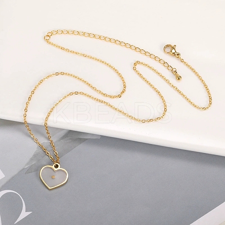 304 Stainless Steel Mustard Seed Faith Pendant Necklaces LS-NJEW-Z063-04G-02-1