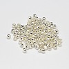 PVD Vacuum Plating Brass Round Faceted Spacer Beads KK-I598-26S-RS-2