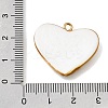 Handmade Porcelain & 304 Stainless Steel Pendants STAS-Z207-02G-01-3