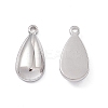 Non-Tarnish 304 Stainless Steel Pendants STAS-B031-26P-1
