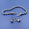 304 Stainless Steel Ball Chain Connectors STAS-WH0014-28A-P-3