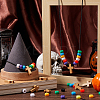 DIY Barrel Plastic & Crosdd Wood Bracelet Making Kits DIY-SC0027-35-4