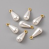ABS Plastic Imitation Pearl Pendants KY-WH0045-25B-G-2