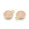 Alloy and Enamel Charms ENAM-T021-28A-2