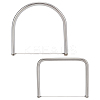 2Pcs 2 Styles Stainless Steel Clay Wire Cutters AJEW-GA0008-79-1