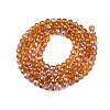 Electroplate Glass Beads Strands EGLA-A044-T4mm-L04-3