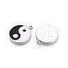 304 Stainless Steel Pendants STAS-N108-15P-2