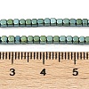 Electroplate Non-magnetic Synthetic Hematite Beads Strands G-I175-09F-3