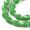 Opaque Solid Color Beads Strands EGLA-N013-P6mm-D04-3